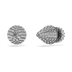 Swarovski Sublima korvakorut, tumma metalli kirkkailla kristalleilla 5723185
