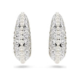 Swarovski Sublima korvakorut, vaalea metalli kirkkailla kristalleilla ja valkoisilla helmillä 5692107