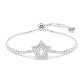 Swarovski Chroma korvakorut, vaalea metalli ja kirkkaat kristallit, 5754184