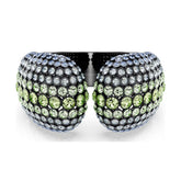 Swarovski Sublima rannekoru, tumma metalli ja eri väriset kristallit