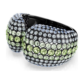 Swarovski Sublima rannekoru, tumma metalli ja eri väriset kristallit