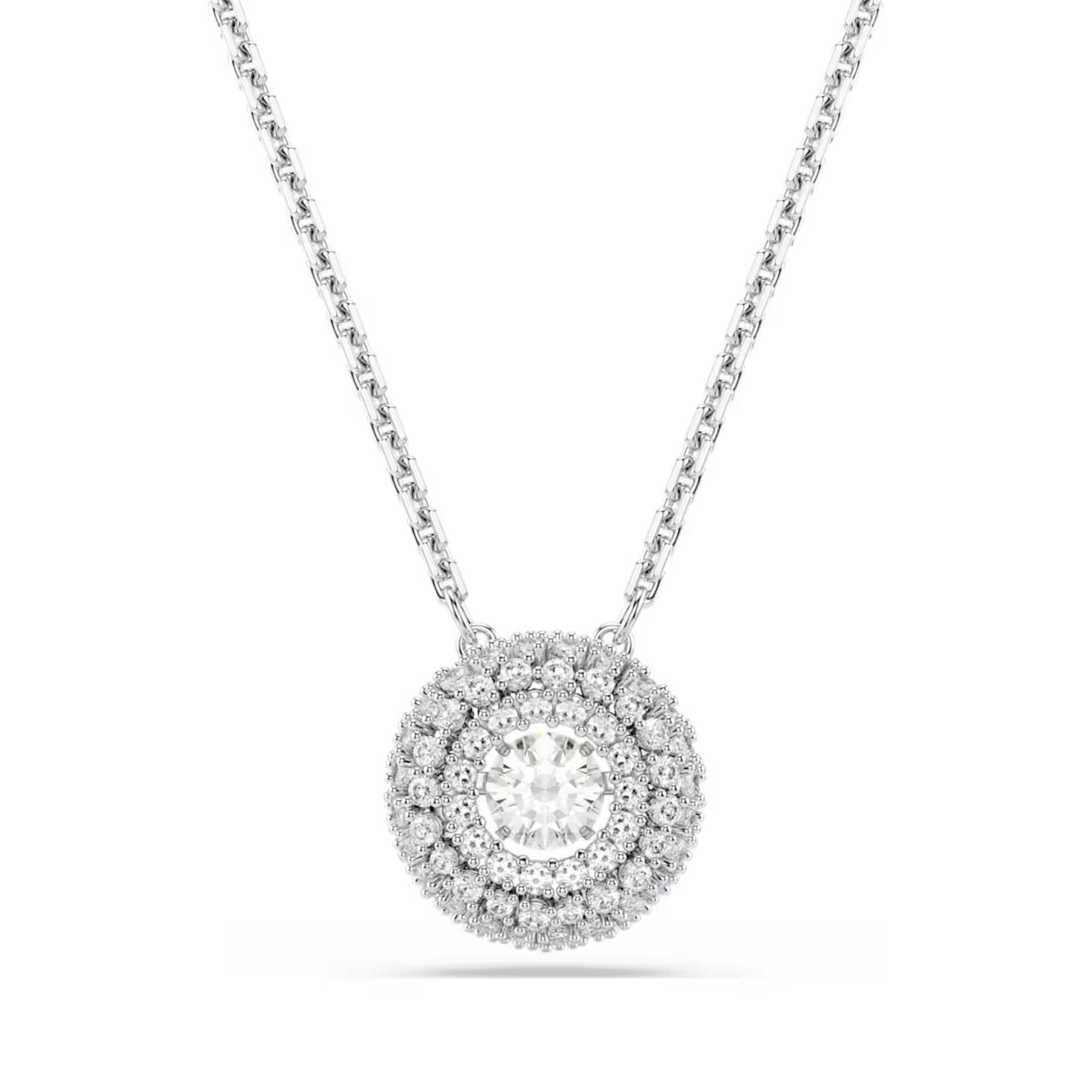 Swarovski Sublima riipus, vaalea metalli ja kirkkaat zirkonit, 5738246