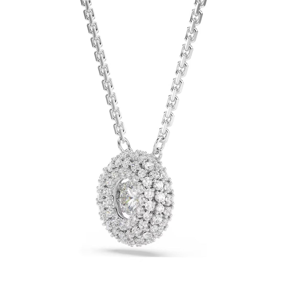 Swarovski Sublima riipus, vaalea metalli ja kirkkaat zirkonit, 5738246