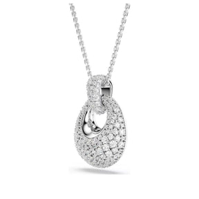 Swarovski Sublima riipus, vaalea metalli ja kirkkaat kristallit 5735223