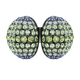 Swarovski Sublima sormus, tumma metalli ja eri väriset kristallit