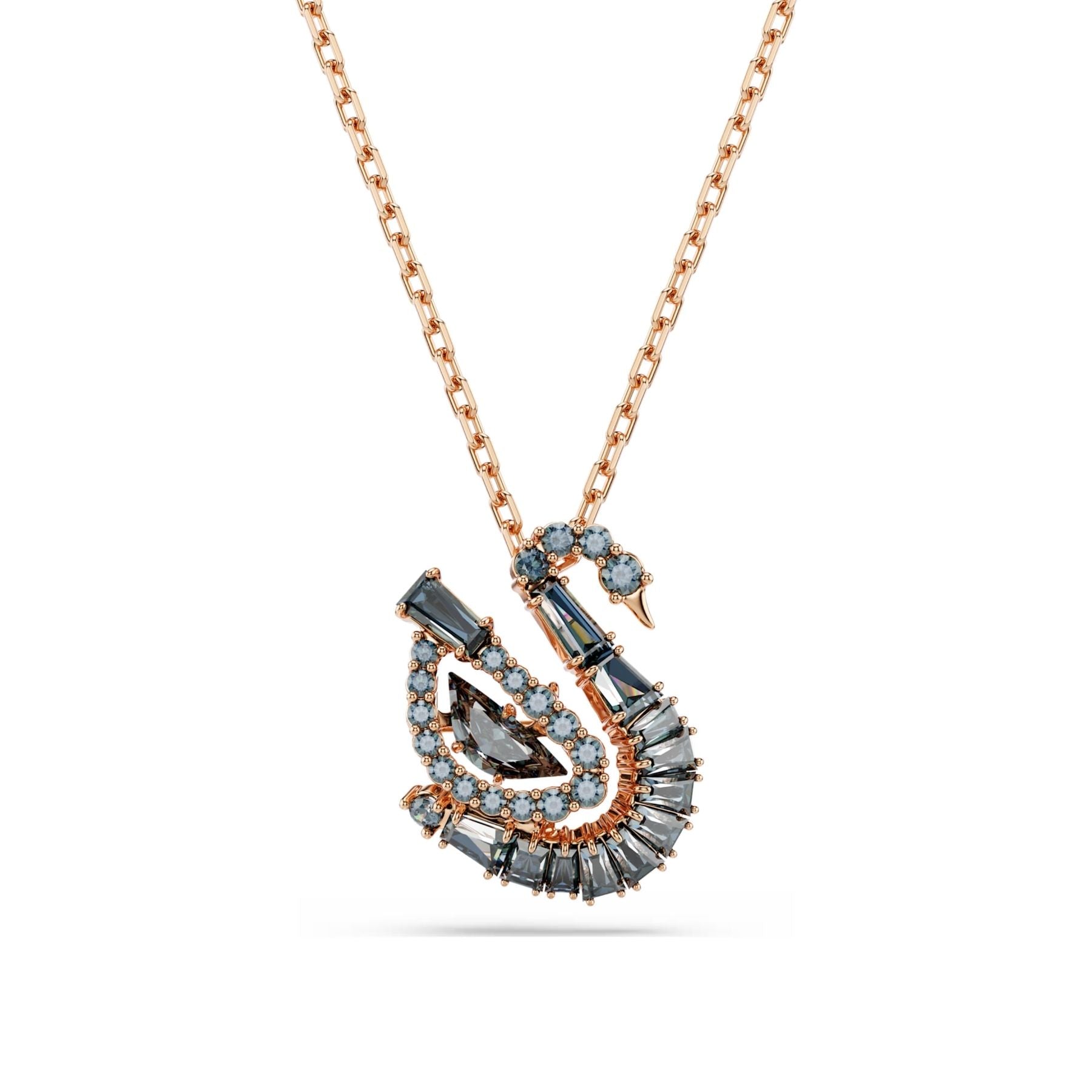 Swarovski Swan kaulakoru, rosekullattu ja harmaat zirkonit, 5764882