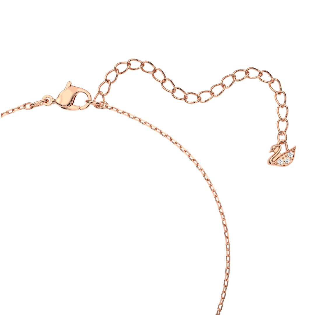 Swarovski Swan riipus, ruusukullanväri, vaaleanpunaiset ja kirkkaat kristallit, 5473024