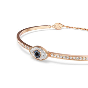 Swarovski Symbolica Evil Eye rannekoru, rosekullattu ja eri väriset kristallit