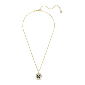Swarovski Symbolica Evil Eye riipus, keltakullanvärinen ja eri väriset kristallit 5692169