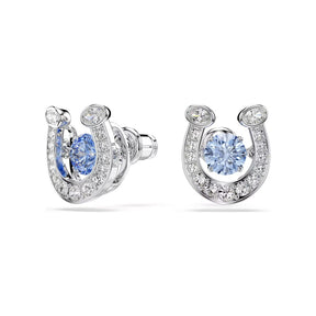 Swarovski Symbolica Horse shoe korvakorut, siniset ja kirkkaat kristallit, 5746563