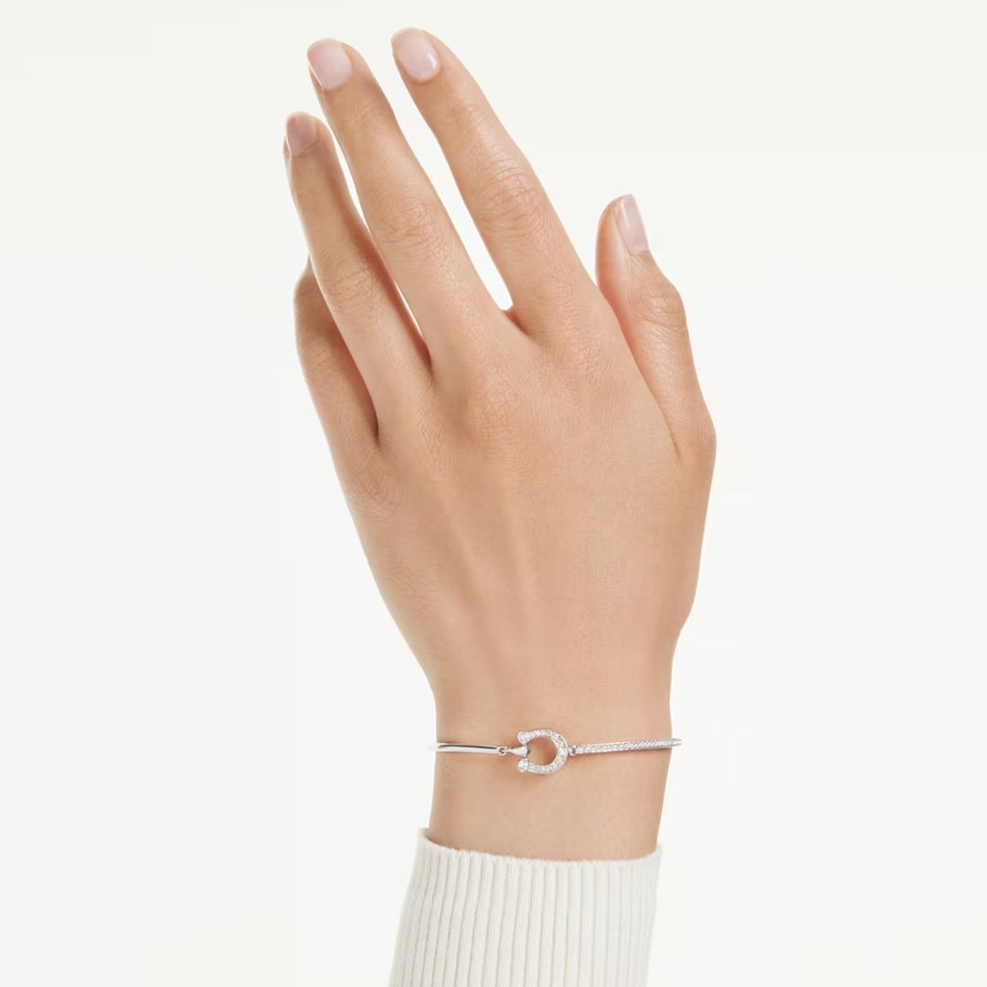 Swarovski Symbolica Horse shoe rannerengas, kirkkaat zirkonit, 5746220