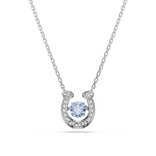 Swarovski Symbolica Horse shoe riipus, kirkkaat zirkonit ja sininen kristalli, 5746562