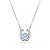 Swarovski Symbolica Horse shoe riipus, kirkkaat zirkonit ja sininen kristalli, 5746562