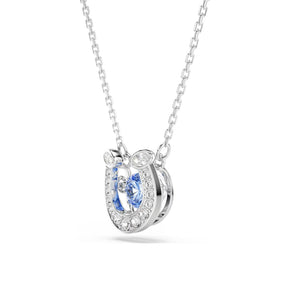 Swarovski Symbolica Horse shoe riipus, kirkkaat zirkonit ja sininen kristalli, 5746562