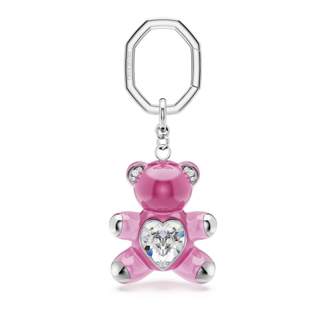 SWAROVSKI ベアー Swarovski Teddy Key Chain, Stainless Steel and Crystals, 5735365