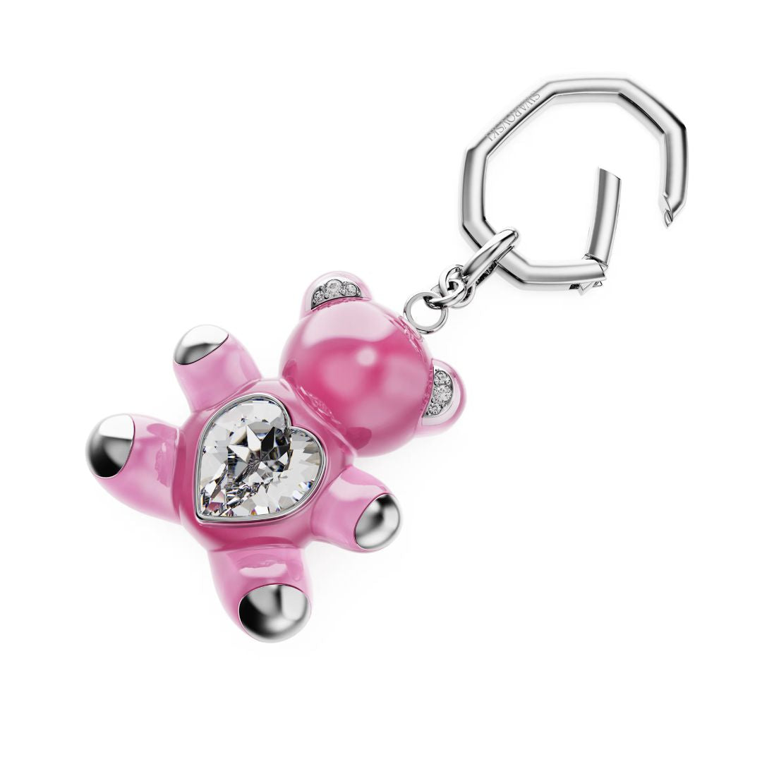 Swarovski Teddy avaimenperä, ruostumaton teräs ja kristallit, 5735365