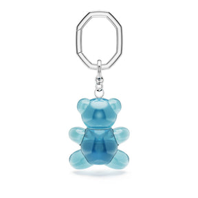 Swarovski Teddy avaimenperä, ruostumaton teräs ja siniset kristallit, 5733826