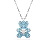 Swarovski Teddy riipus, vaalea metalli ja kirkkaat kristallit, 5737620