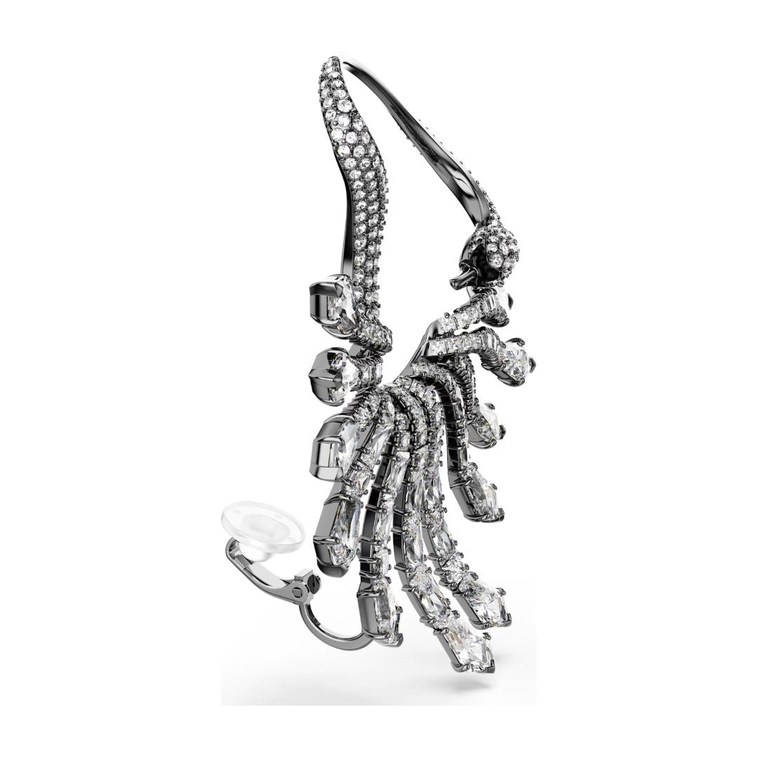 Swarovski The Vienna Collection Ear Cuff korvakoru, tumma metalli kirkkailla kristalleilla 5709266