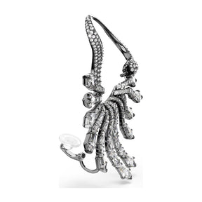 Swarovski The Vienna Collection Ear Cuff korvakoru, tumma metalli kirkkailla kristalleilla 5709266