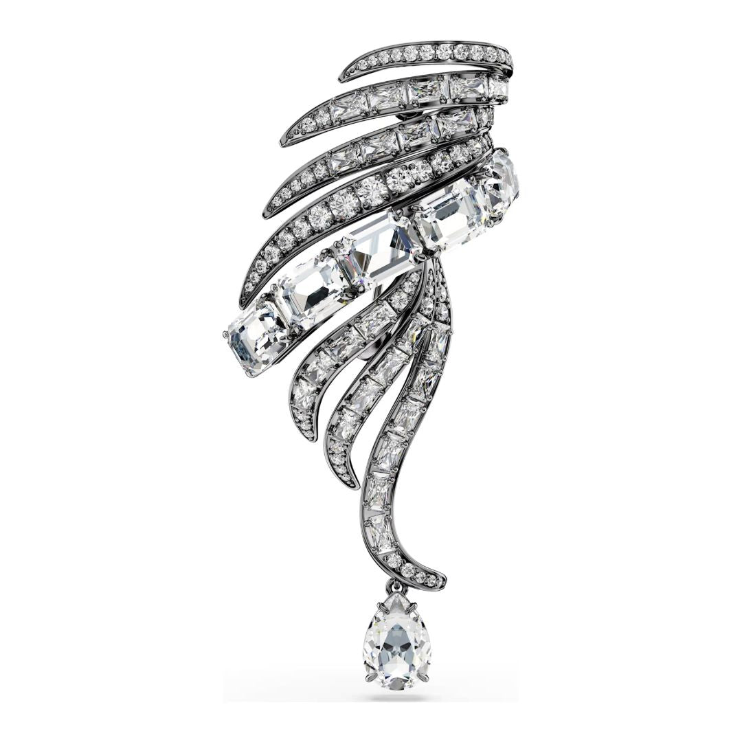 Swarovski The Vienna Collection rintakoru, tumma metalli kirkkailla kristalleilla 5735193