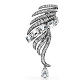 Swarovski The Vienna Collection rintakoru, tumma metalli kirkkailla kristalleilla 5735193