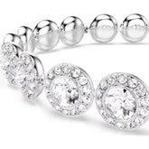 Swarovski Una Angelic Tennis rannekoru, vaalea metalli ja kirkkaat kristallit, 5682279