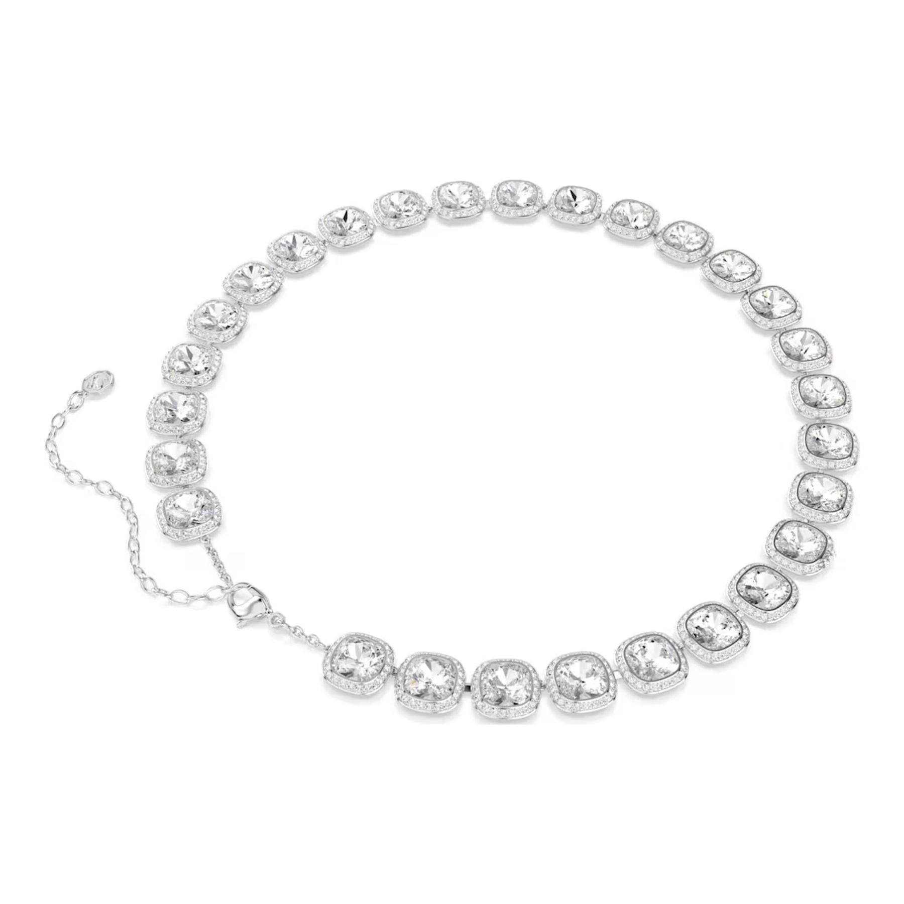 Swarovski Una Angelic kaulakoru, vaalea metalli ja kirkkaat kristallit, 5751326