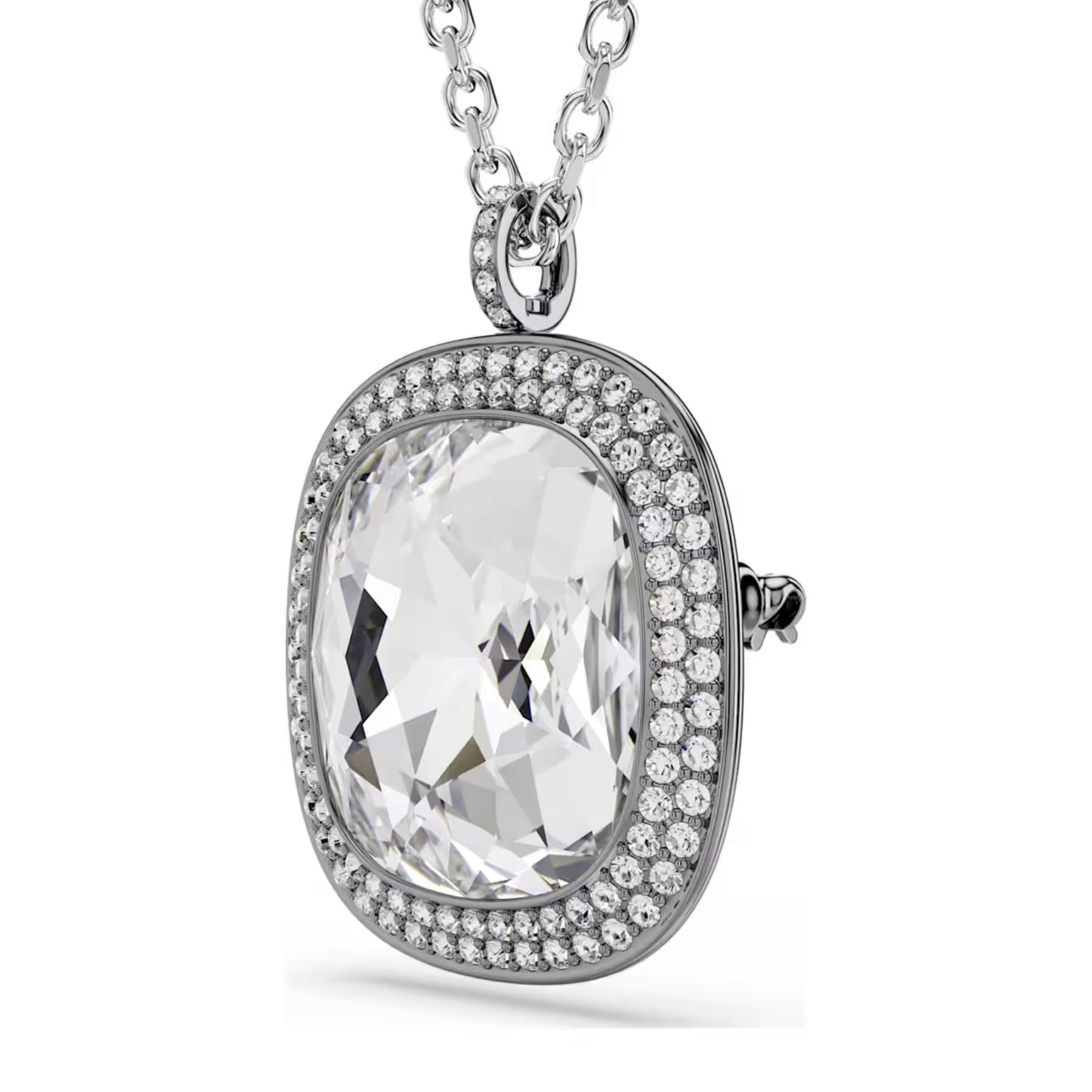 Swarovski Una Angelic kaulakoru/rintakoru, tumma metalli ja kirkkaat kristallit, 5751324
