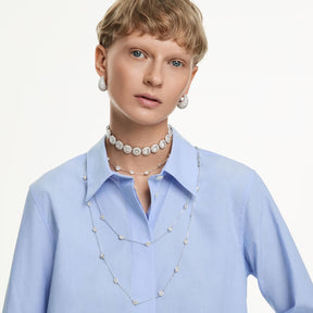 Swarovski Una Angelic kaulakoru, vaalea metalli ja kirkkaat kristallit, 5732275