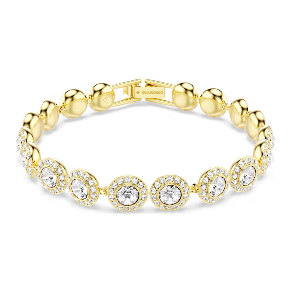 Swarovski Una Angelic keltakullan värinen kristallirannekoru