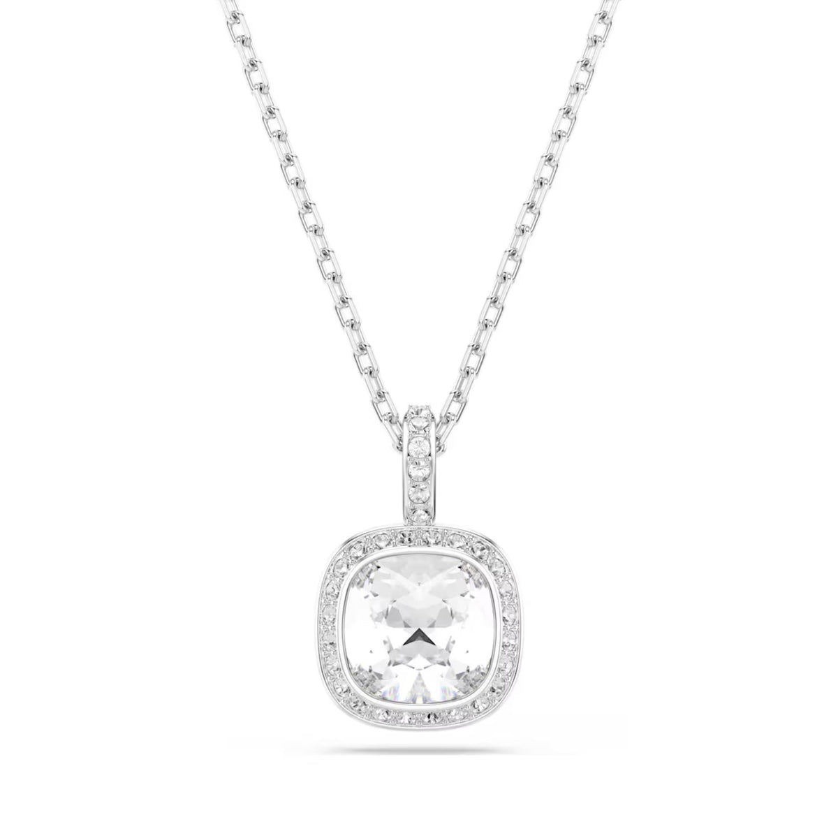 Swarovski Una Angelic korusetti, korvakorut ja kaulakoru, vaalea metalli ja kirkkaat kristallit, 5754343