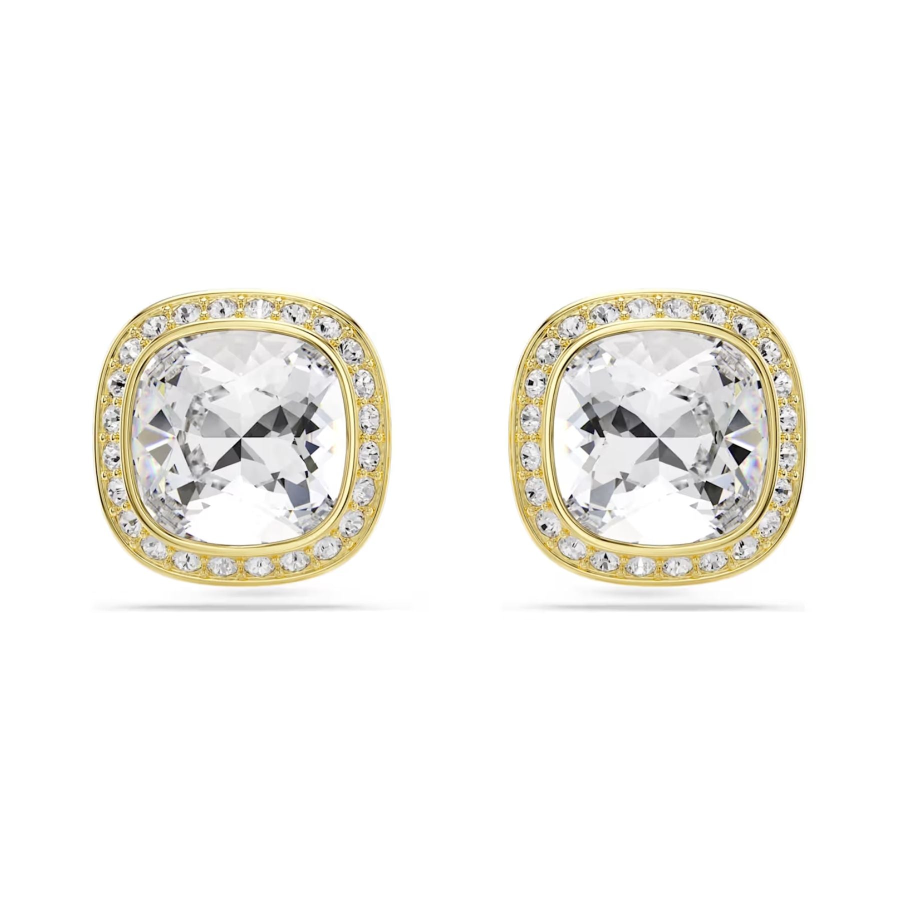 Swarovski Una Angelic korvakorut, keltakullattu ja kirkkaat kristallit, 5764762