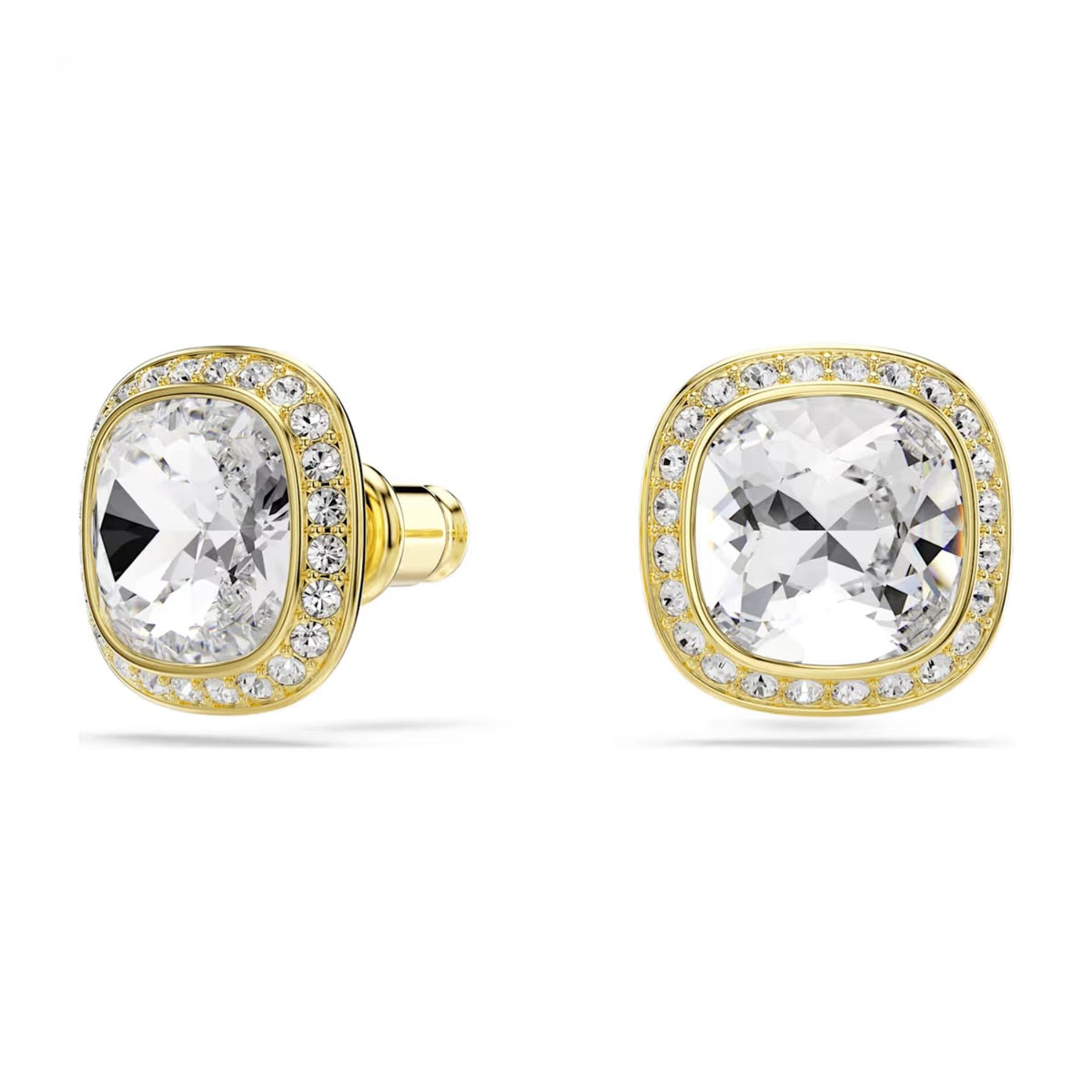 Swarovski Una Angelic korvakorut, keltakullattu ja kirkkaat kristallit, 5764762