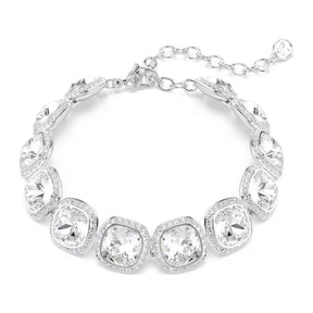 Swarovski Una Angelic rannekoru, vaalea metalli ja kirkkaat kristallit, 5751558