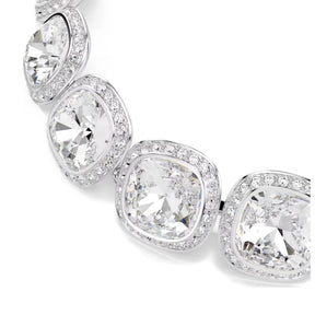 Swarovski Una Angelic rannekoru, vaalea metalli ja kirkkaat kristallit, 5751558