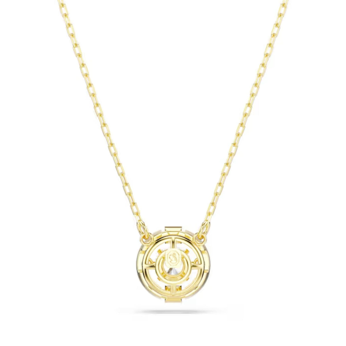 Swarovski Una Angelic riipus, keltakullattu ja kirkkaat kristallit, 5758061