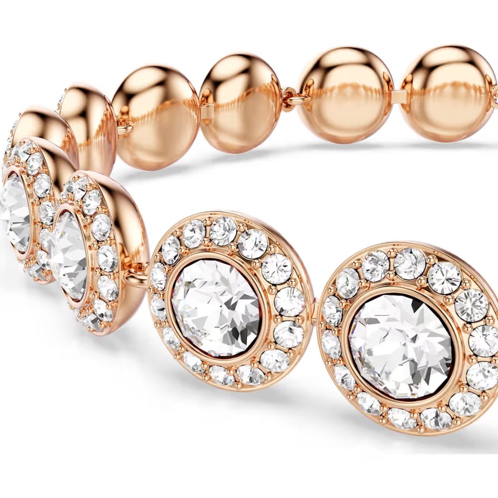 Swarovski Una Angelic rose gold crystal bracelet