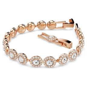 Swarovski Una Angelic rosekullan värinen kristallirannekoru