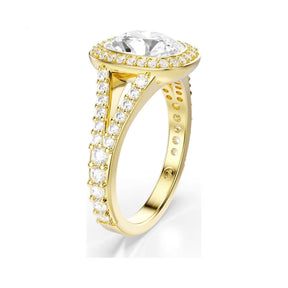 Swarovski Una Angelic sormus, keltakullattu ja kirkas kristalli, 5762626