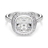 Swarovski Una Angelic sormus, vaalea metalli ja kirkkaat kristallit, 5758469