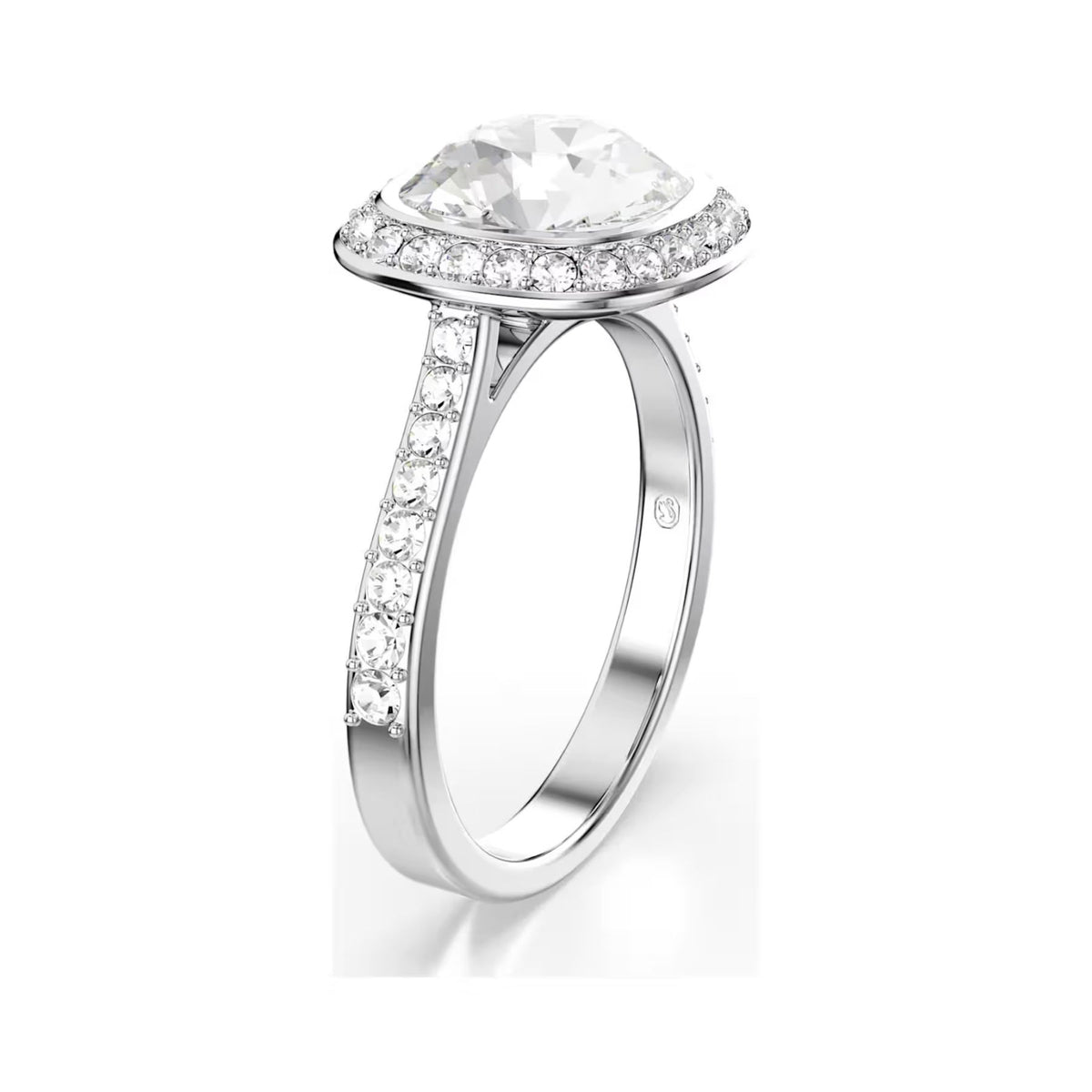 Swarovski Una Angelic sormus, vaalea metalli ja kirkkaat kristallit, 5758469