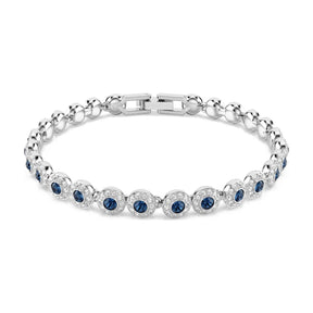 Swarovski Una Angelic, vaalea metalli ja siniset kristallit 5733401