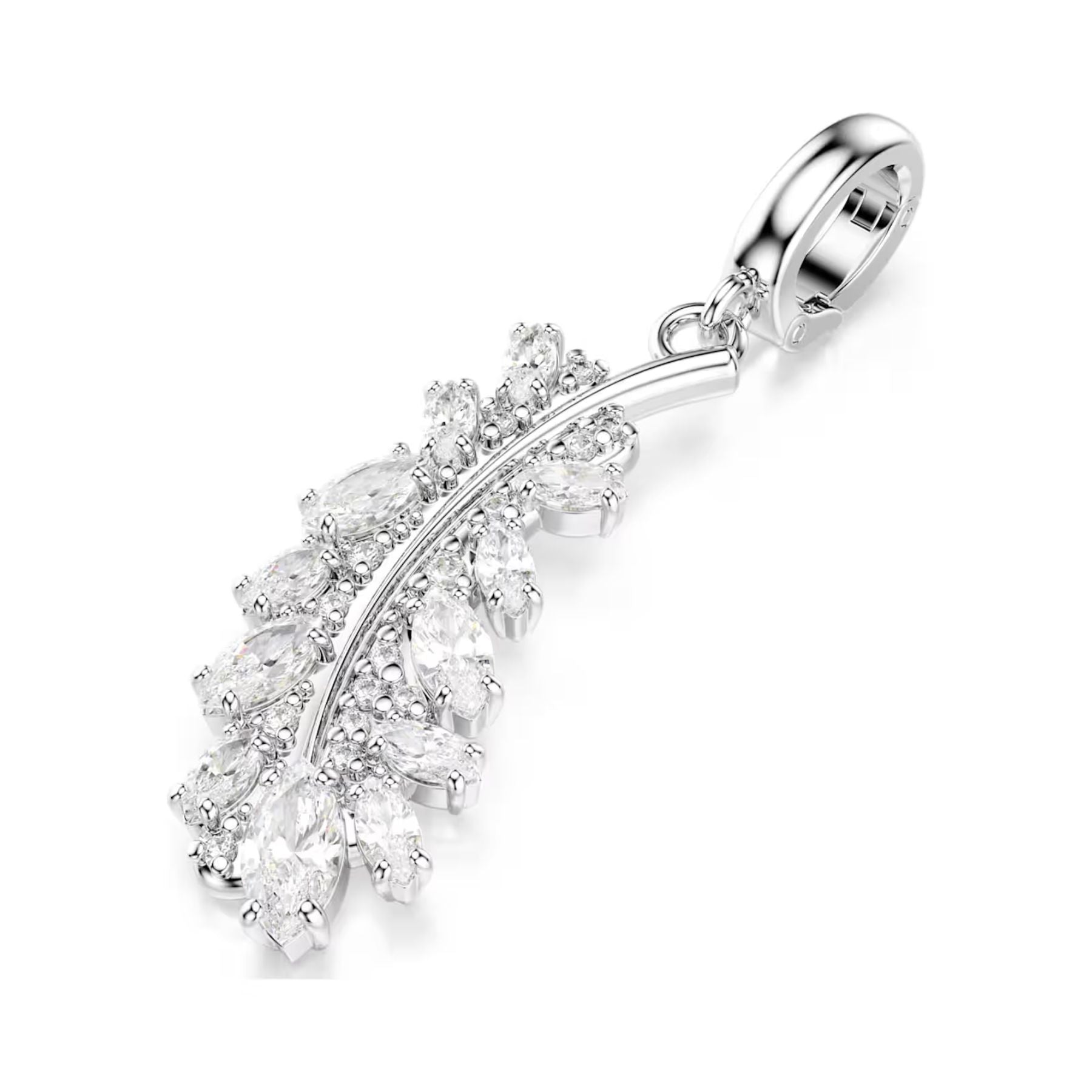Swarovski Vienna hela, vaalea metalli ja kirkkaat zirkonit, 5757739