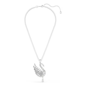 Swarovski Vienna kaulakoru, vaalea metalli ja kirkkaat kristallit, 5754828