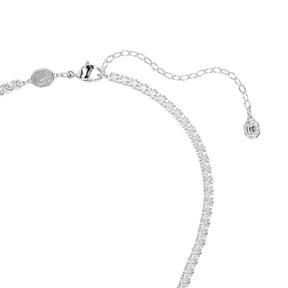Swarovski Vienna kaulakoru, vaalea metalli ja kirkkaat kristallit, 5754828