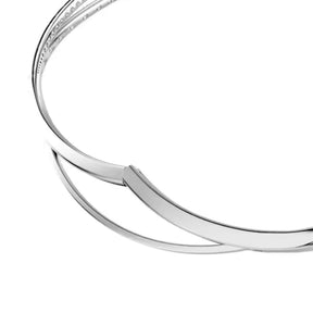 Swarovski Vienna kaulakoru, vaalea metalli ja kirkkaat zirkonit, 5749067