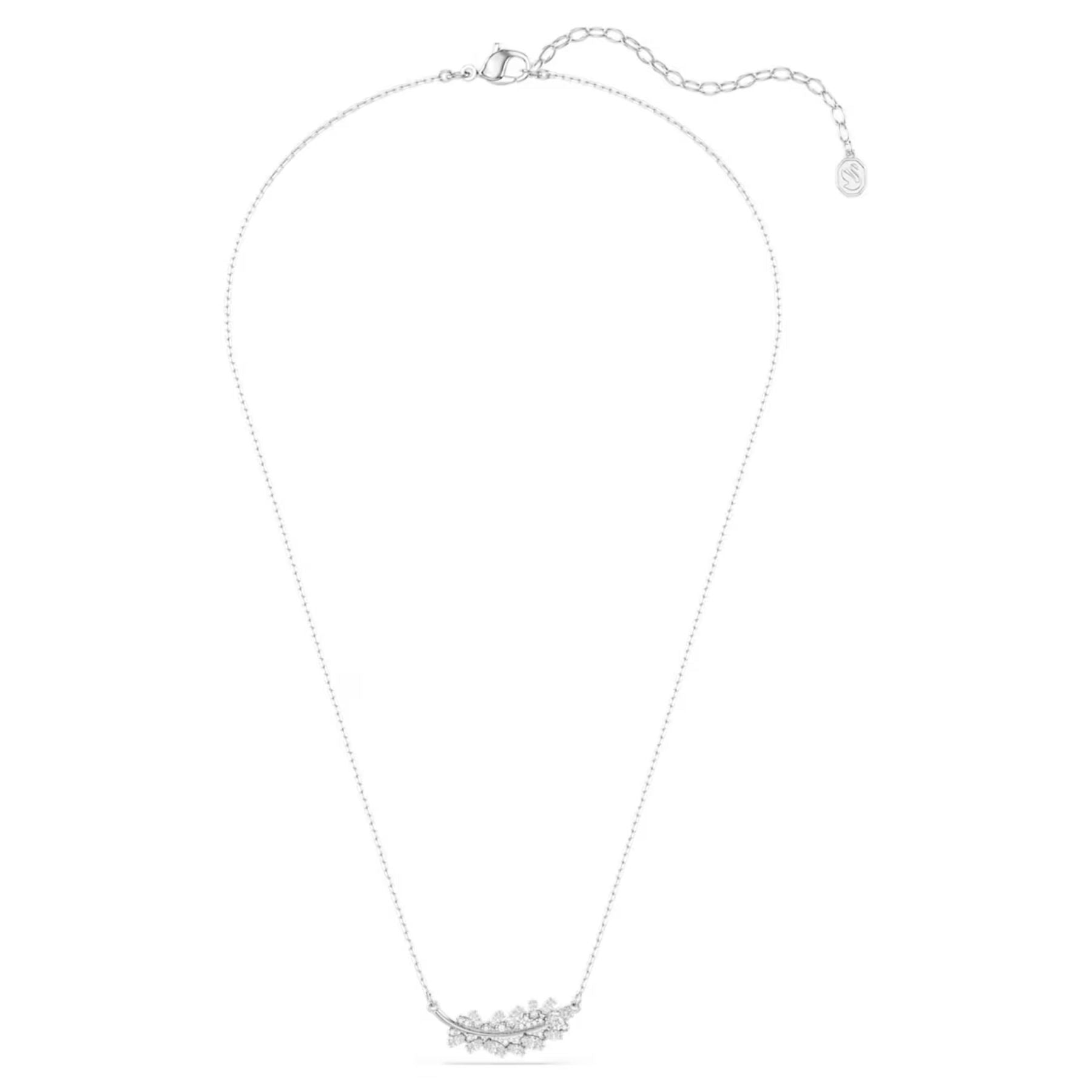 Swarovski Vienna kaulakoru, vaalea metalli ja kirkkaat zirkonit, 5756111