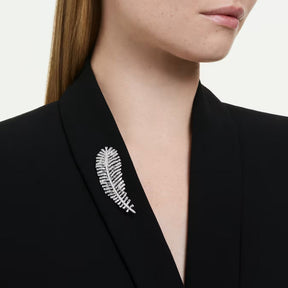 Swarovski Vienna kaulakoru/rintakoru, vaalea metalli ja kirkkaat zirkonit, 5749209
