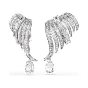 Swarovski Vienna klipsikorvakorut, vaalea metalli ja kirkkaat zirkonit, 5755961